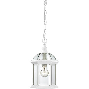 Boxwood 1 Light 8 inch White Outdoor Hanging Lantern