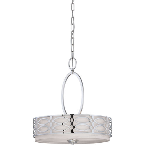 Harlow 3 Light 17.75 inch Polished Nickel Pendant Ceiling Light