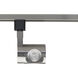 Brentwood 1 Light 120V Brushed Nickel Track Head Ceiling Light