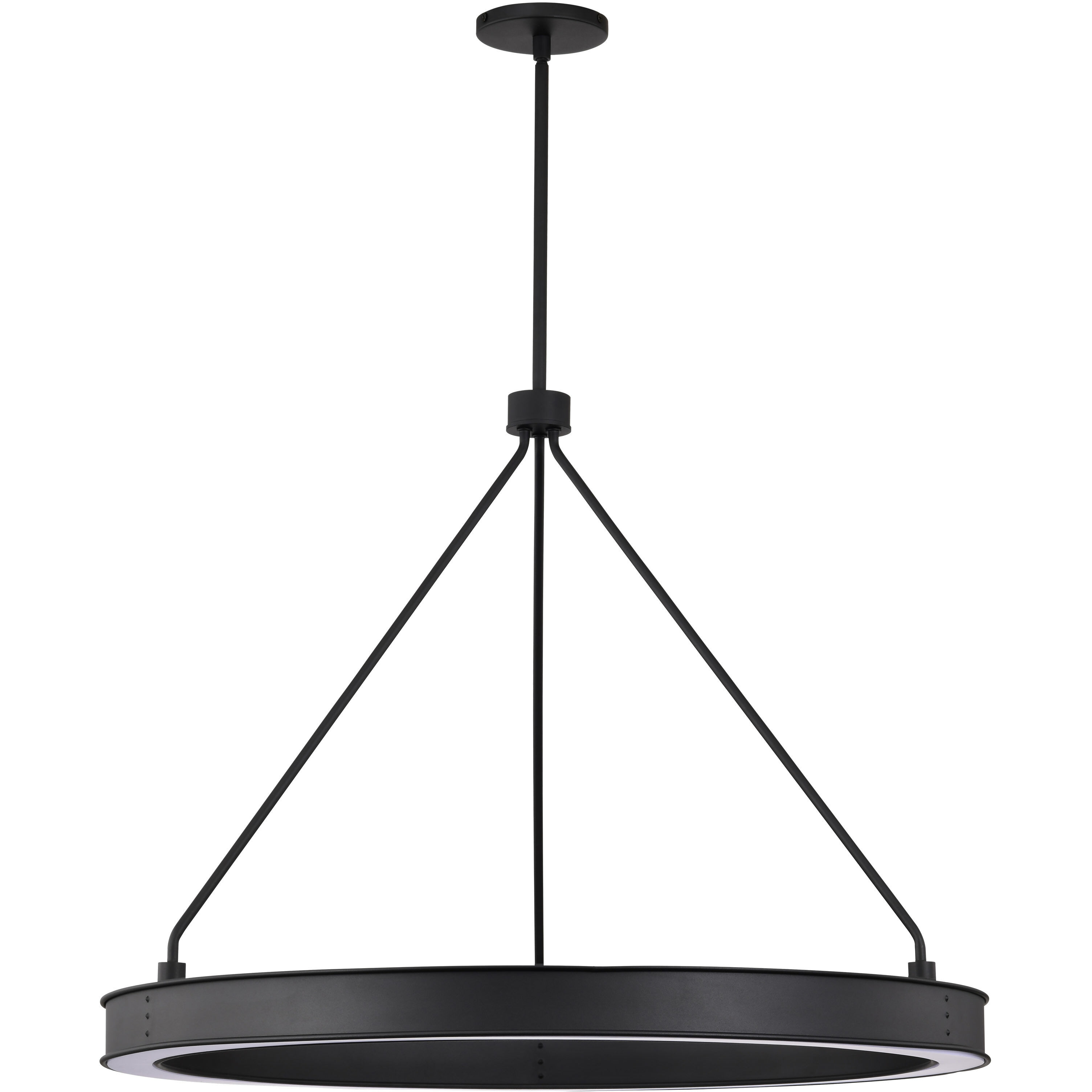 Longford LED 30 inch Textured Black Pendant Ceiling Light