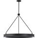 Longford LED 30 inch Textured Black Pendant Ceiling Light