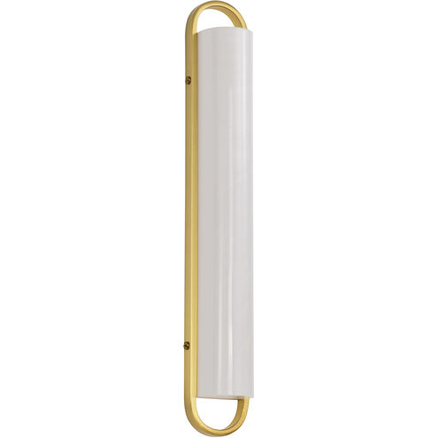 Velano LED 26 inch Brushed Brass Vanity Wall Light