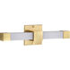 Brightwyn LED 16 inch Brushed Brass Vanity Wall Light