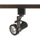 Brentwood 1 Light Russet Bronze Track Head Ceiling Light