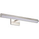 Mila LED 24 inch Brushed Nickel Vanity Wall Light