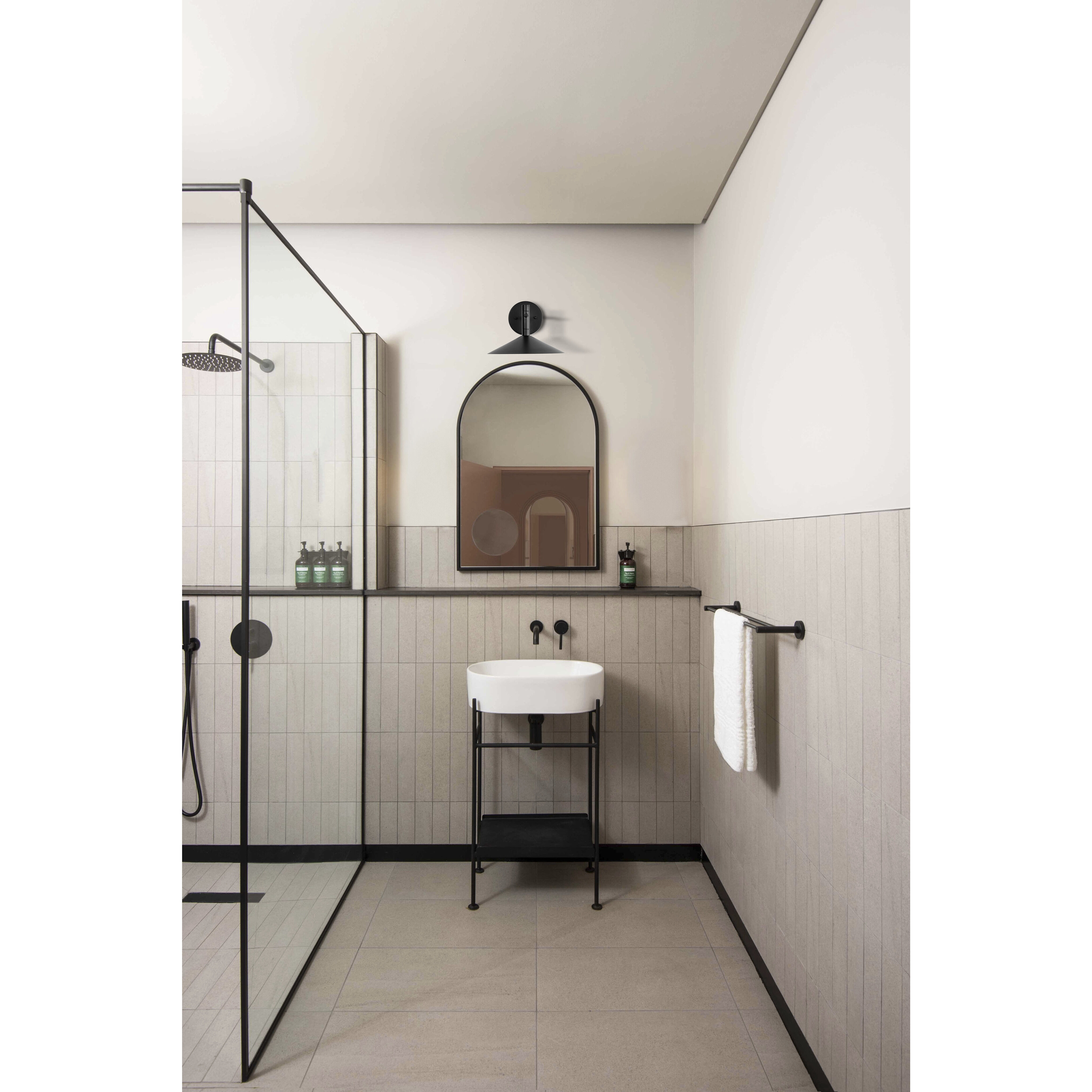 Corrine LED 9.88 inch Matte Black Vanity Light Wall Light