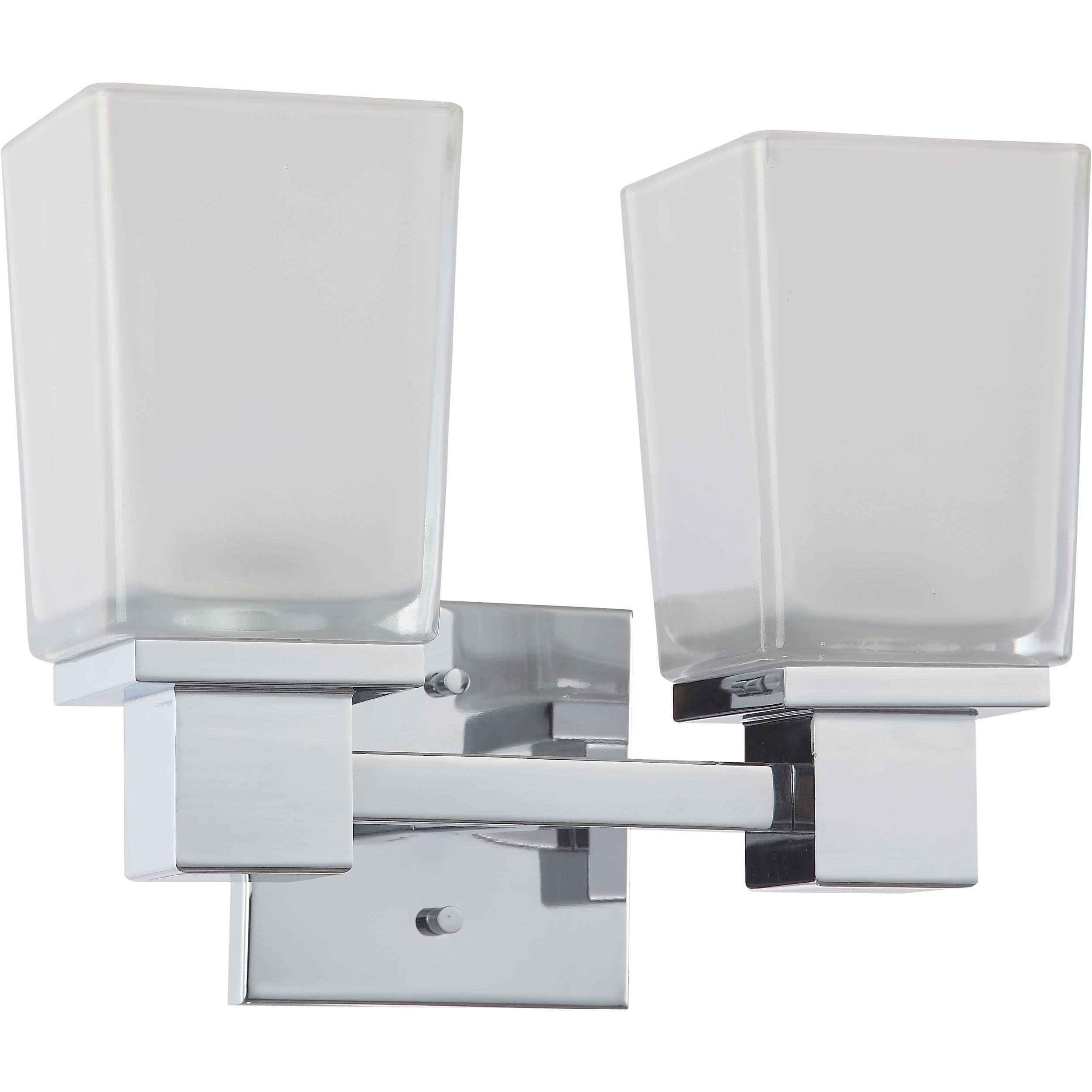 Parker 2 Light 11 inch Polished Chrome Vanity Light Wall Light