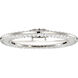 Nova LED 22.88 inch Polished Nickel Flush Mount Ceiling Light