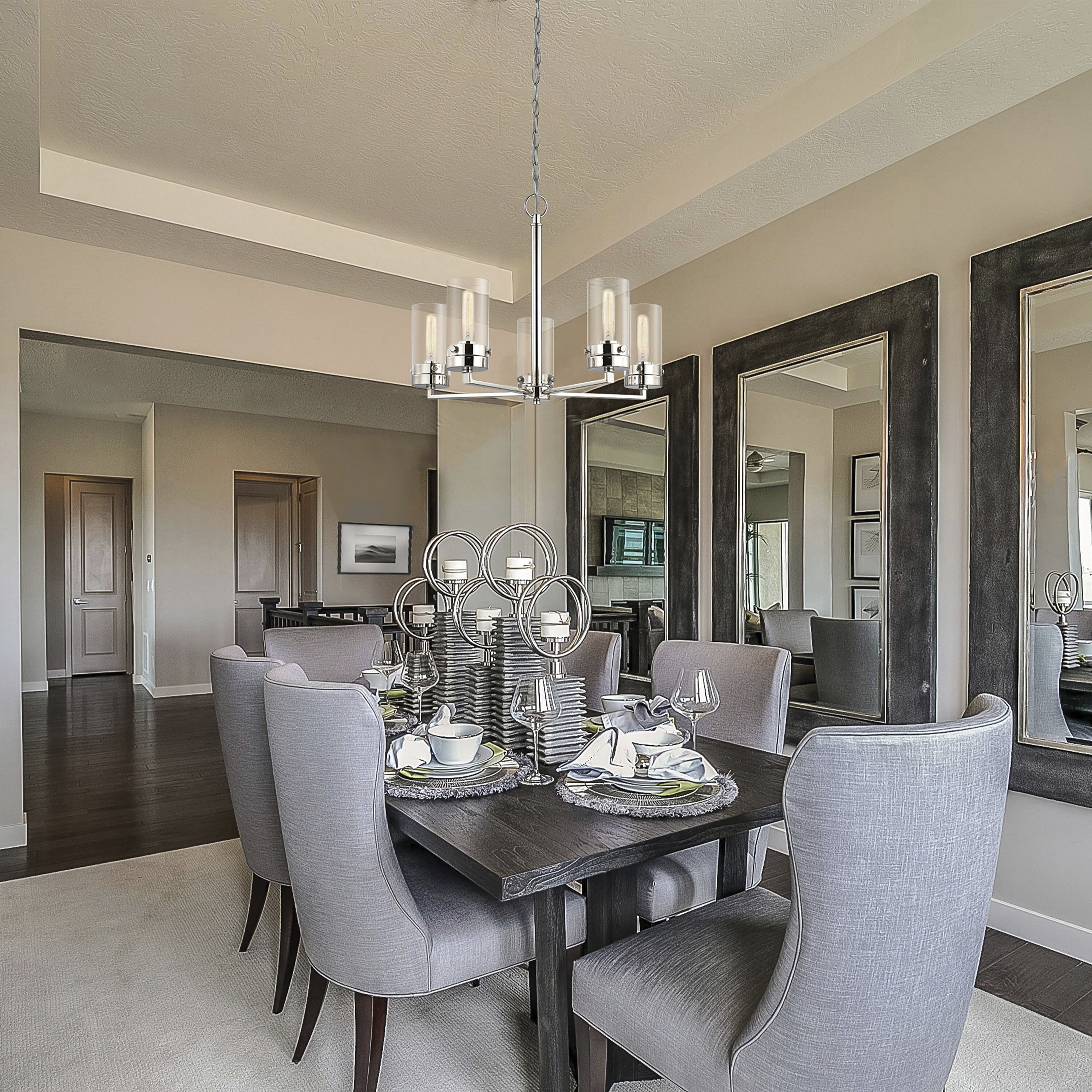 24 inch best sale chandelier