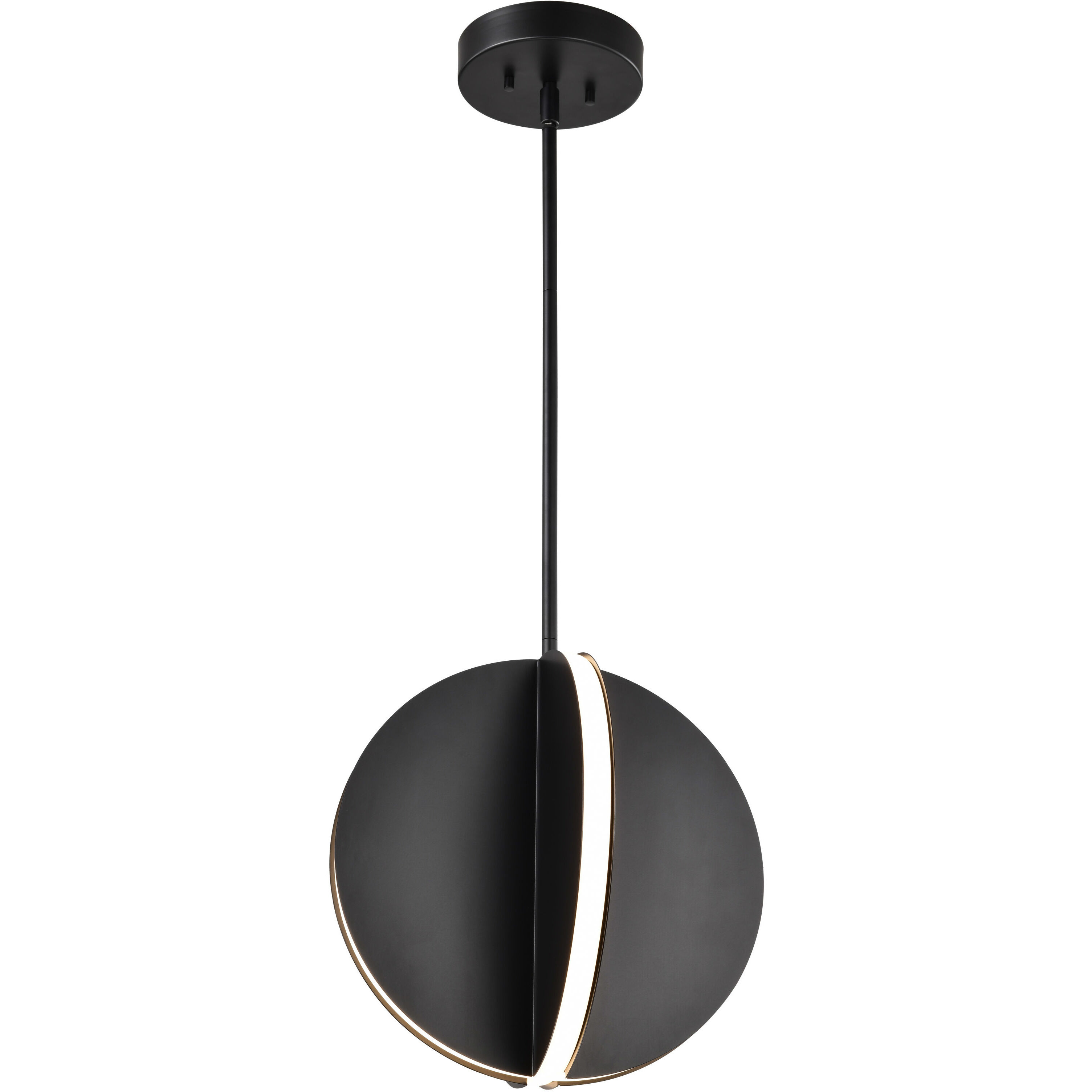 Blaine LED 12.88 inch Matte Black Pendant Ceiling Light