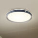 Bandon LED 19.5 inch Gray Flush Mount Ceiling Light