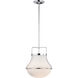 Valdora 1 Light 14 inch Polished Nickel Pendant Ceiling Light