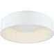 Orbit LED 23 inch White Flush Mount Ceiling Light