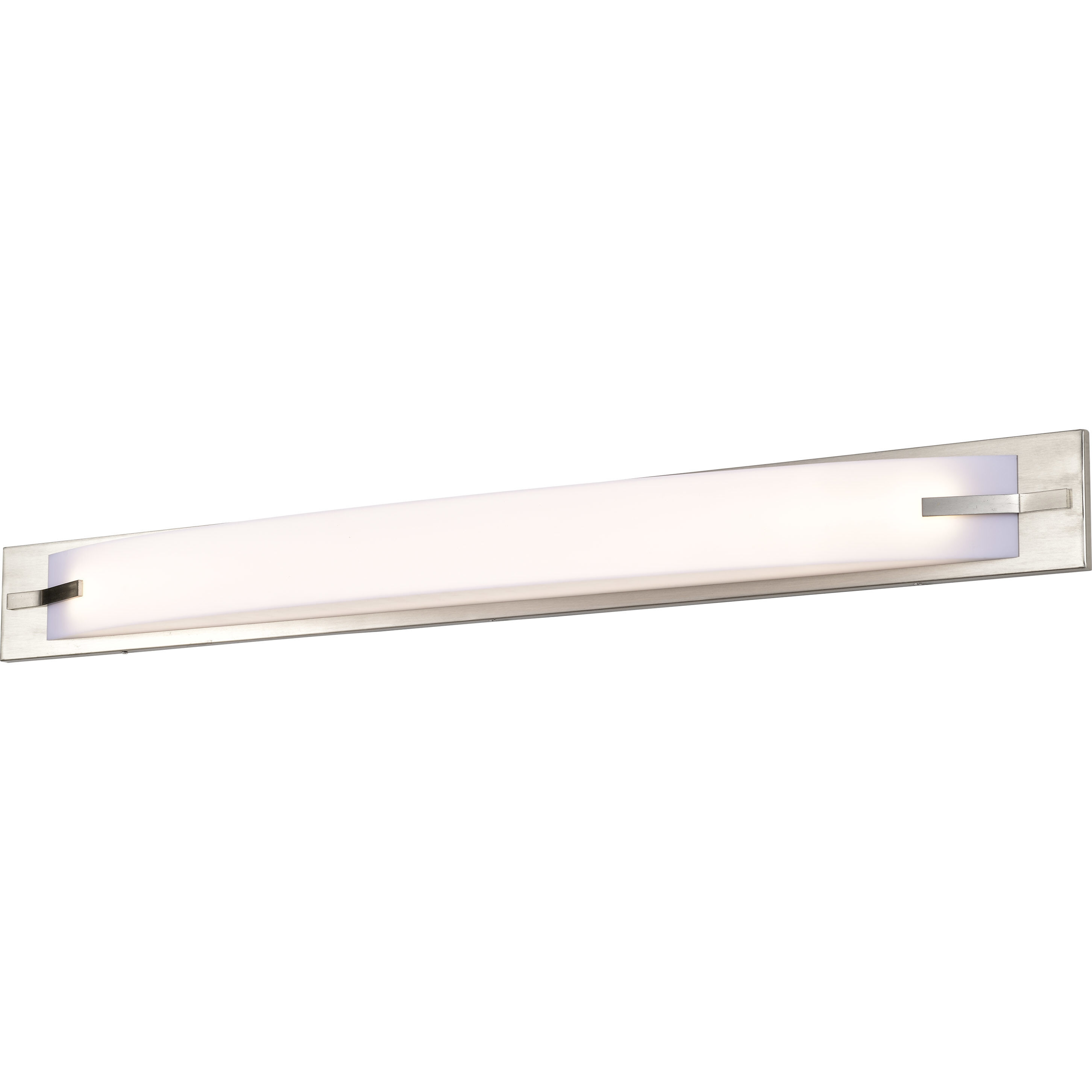 Bow LED 43 inch Brushed Nickel Vanity Light Wall Light