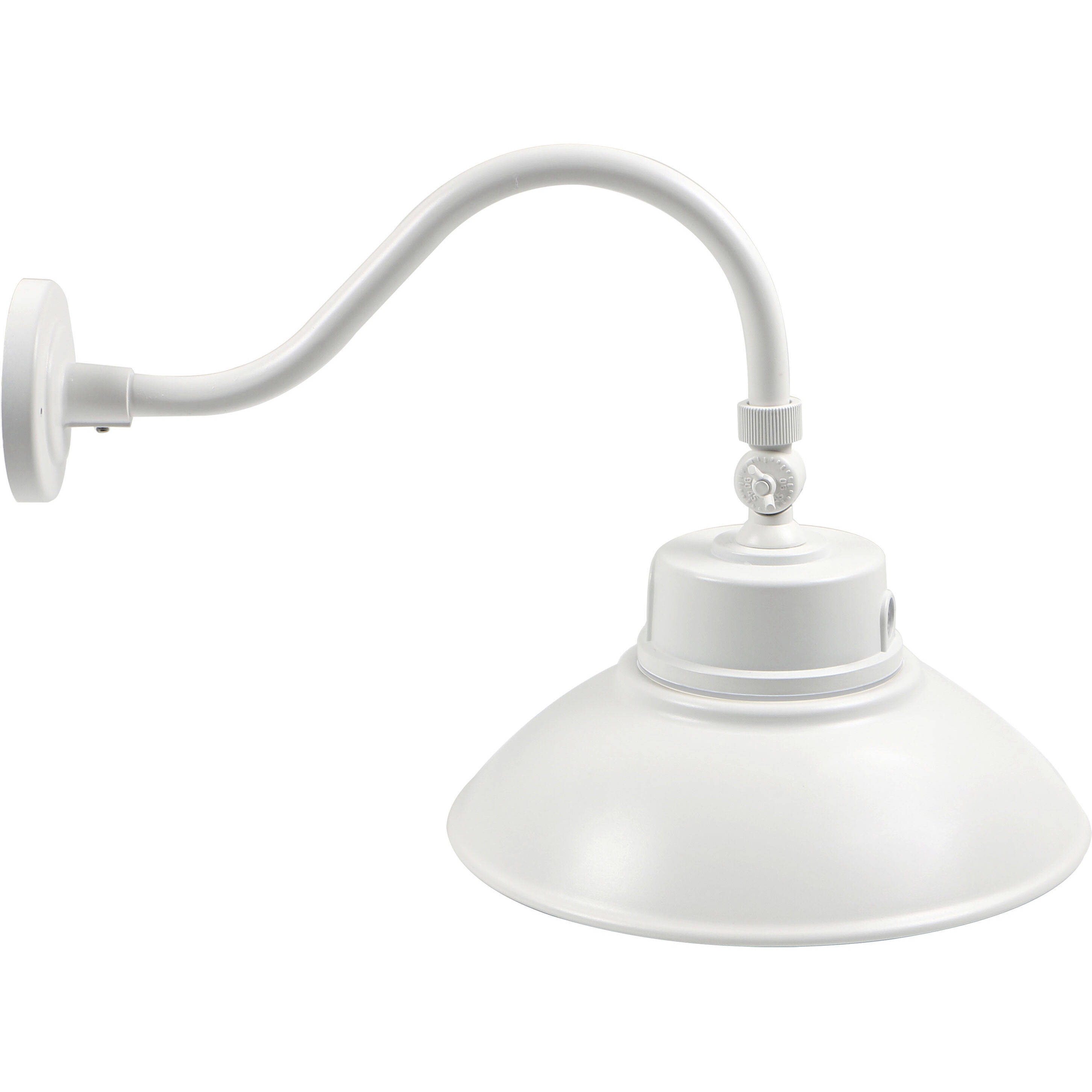 ColorQuick and PowerQuick LED 14 inch White Outdoor, Gooseneck-RLM