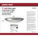 Brentwood LED 7.4 inch Brushed Nickel LED Disk Light Ceiling Light