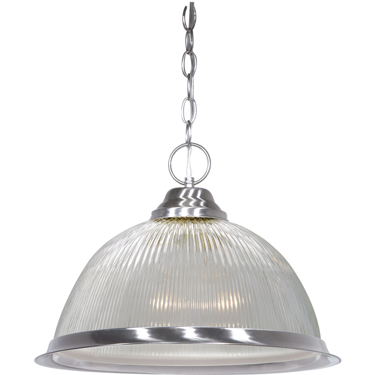 Brentwood 1 Light 15 inch Brushed Nickel Pendant Ceiling Light