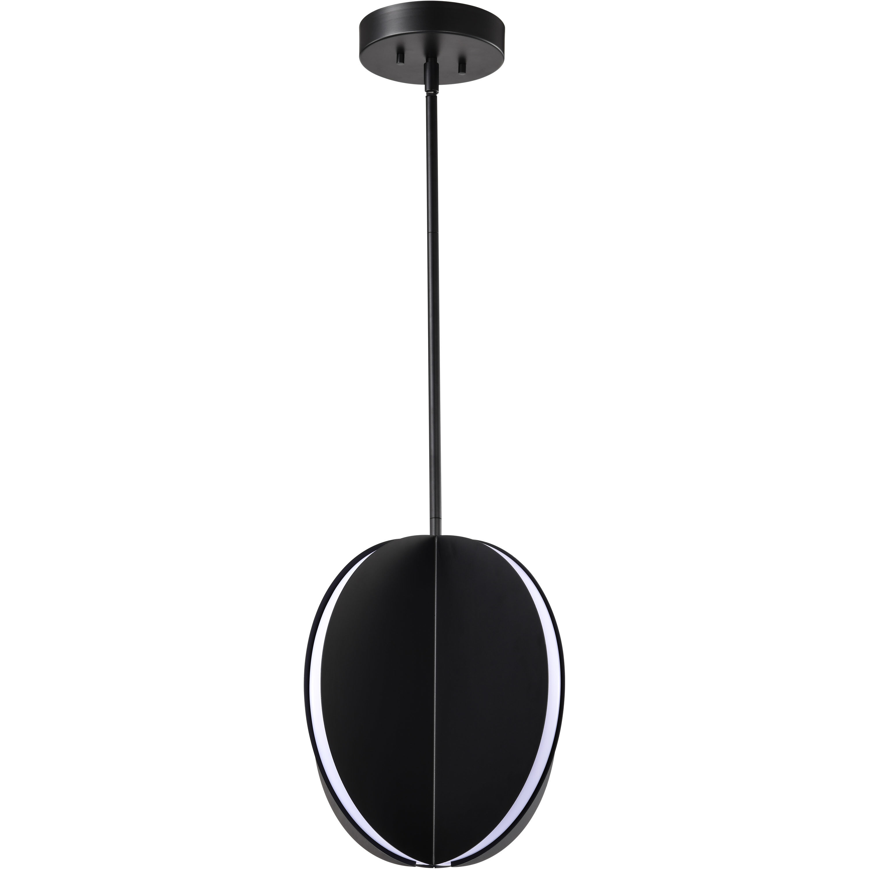 Blaine LED 12.88 inch Matte Black Pendant Ceiling Light