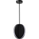 Blaine LED 12.88 inch Matte Black Pendant Ceiling Light