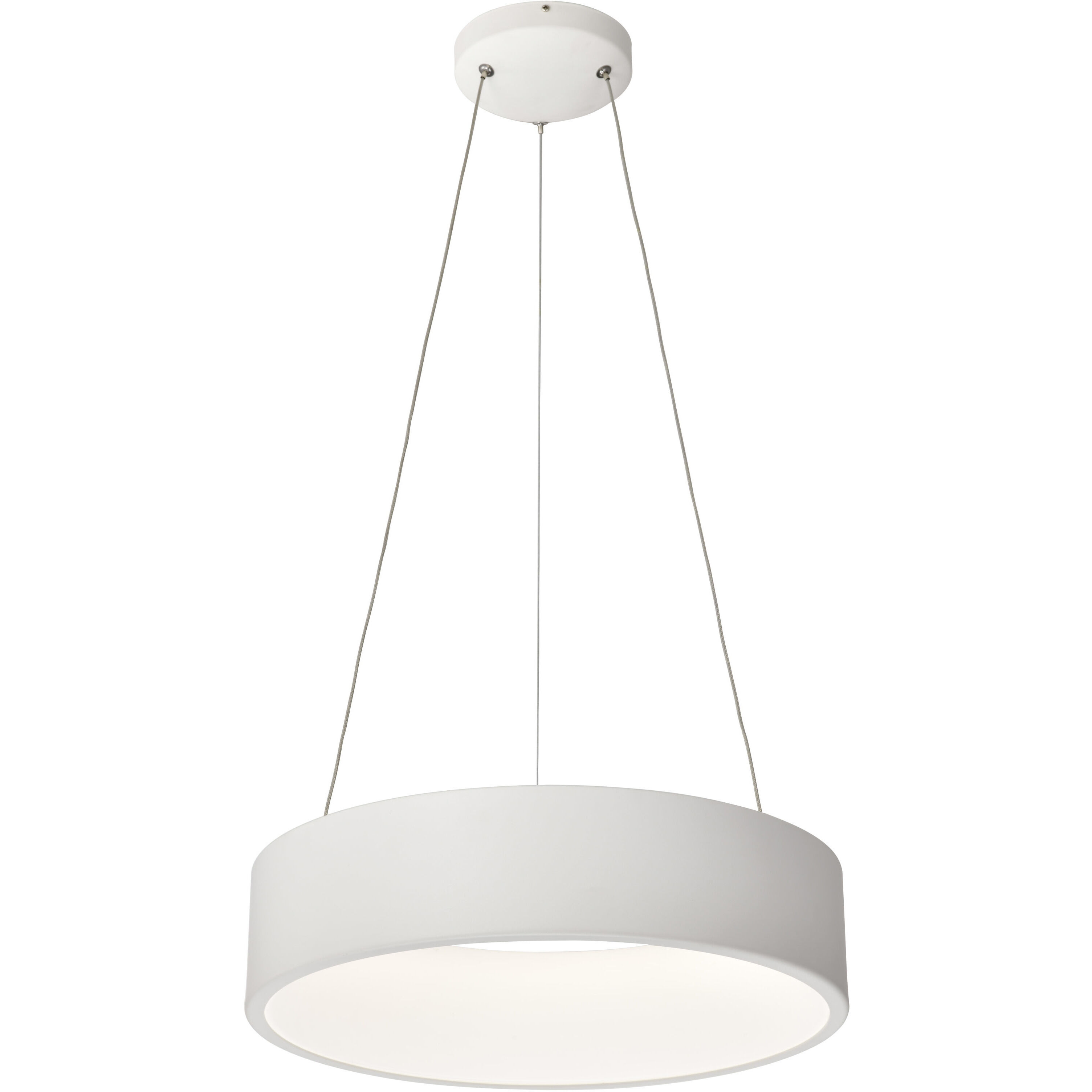 Orbit LED 17.75 inch White Pendant Ceiling Light