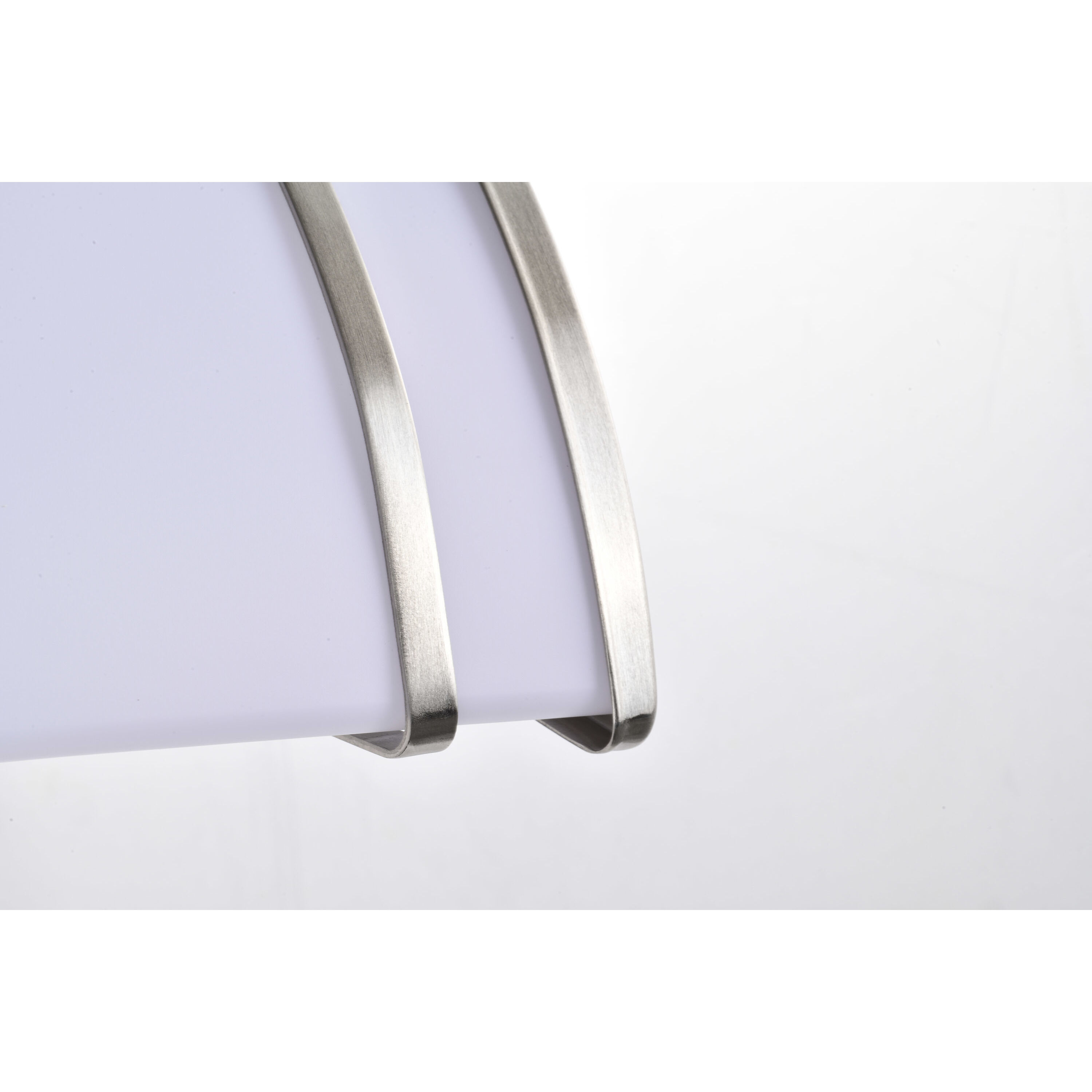 Glamour LED 12 inch Brushed Nickel Linear Flush Ceiling Light