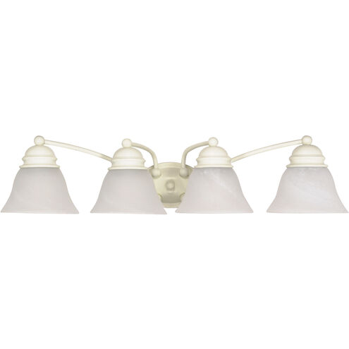 Empire 4 Light 29 inch Textured White Vanity Light Wall Light