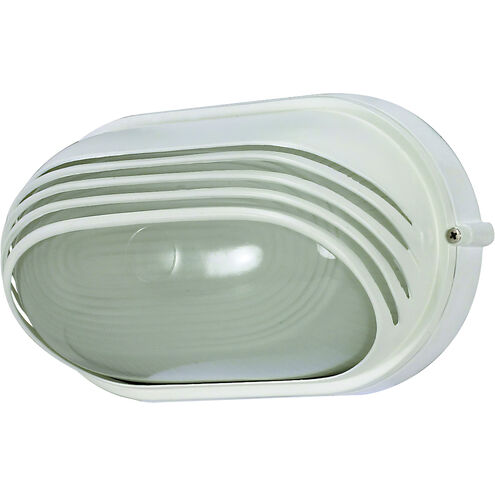 Brentwood 1 Light 6 inch Semi Gloss White Outdoor Bulk Head