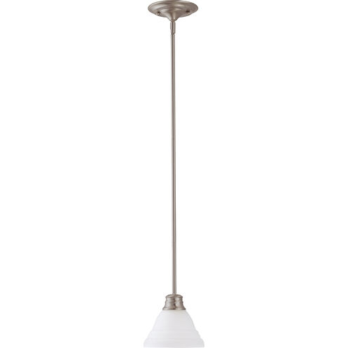 Empire 1 Light 7 inch Brushed Nickel Mini Pendant Ceiling Light