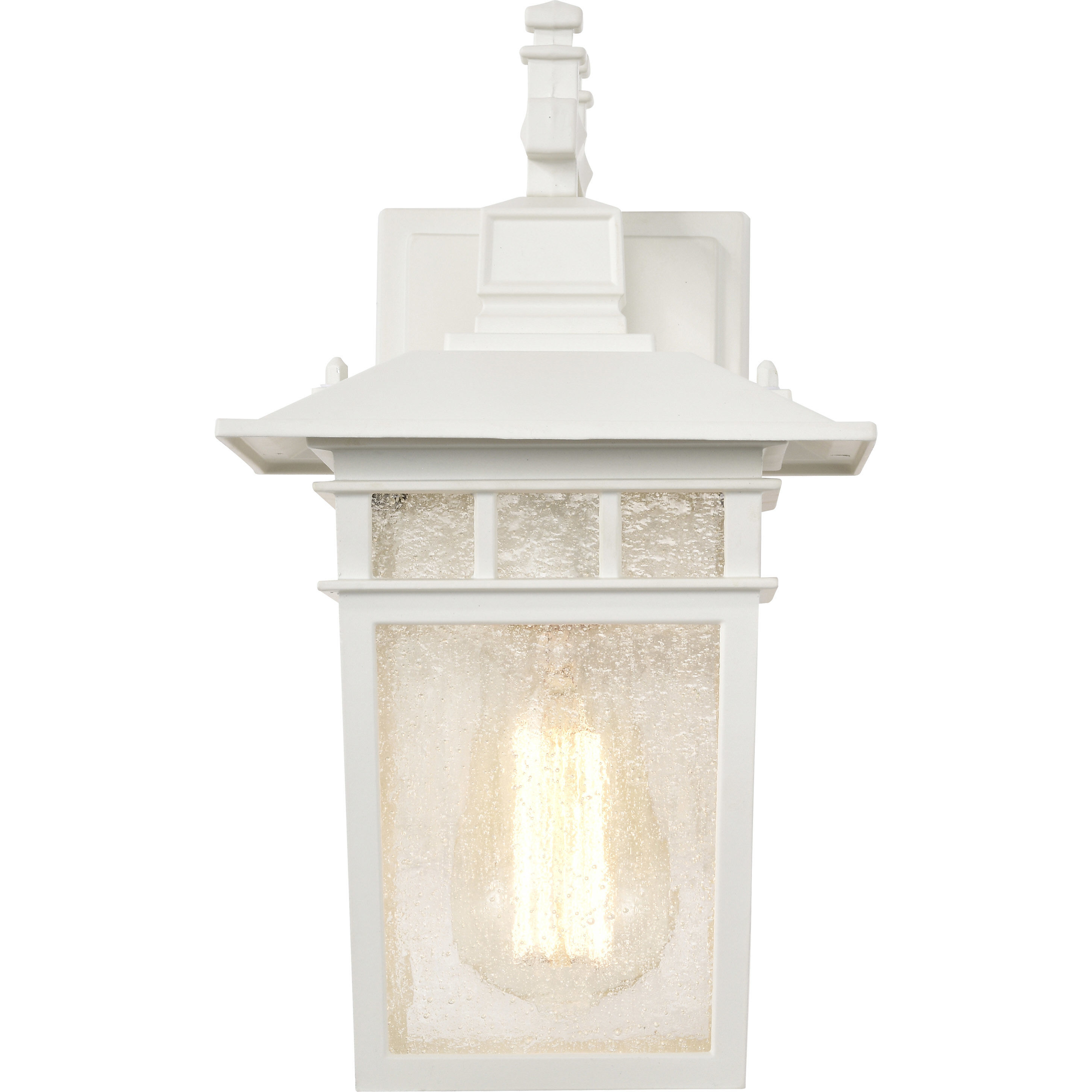 Cove Neck 1 Light 12 inch White Outdoor Wall Lantern