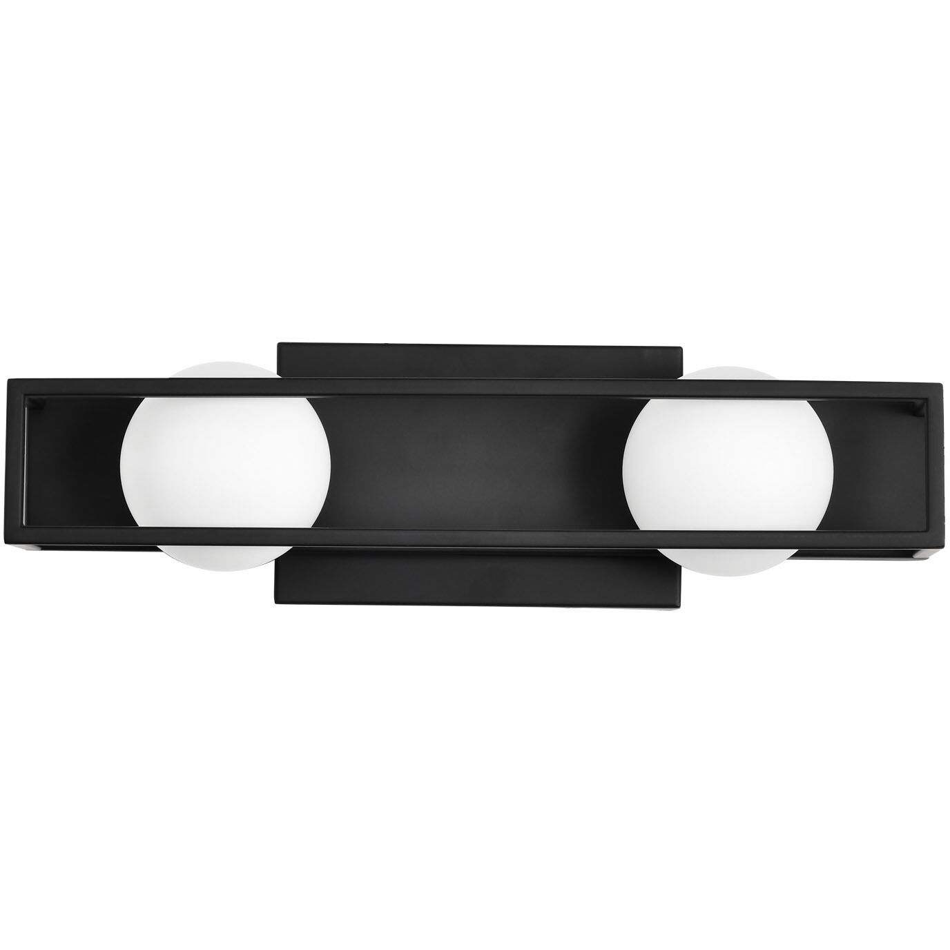 Jenkins LED 15.5 inch Matte Black Vanity Light Wall Light