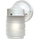 Brentwood 1 Light 9 inch Gloss White Outdoor Wall Lantern