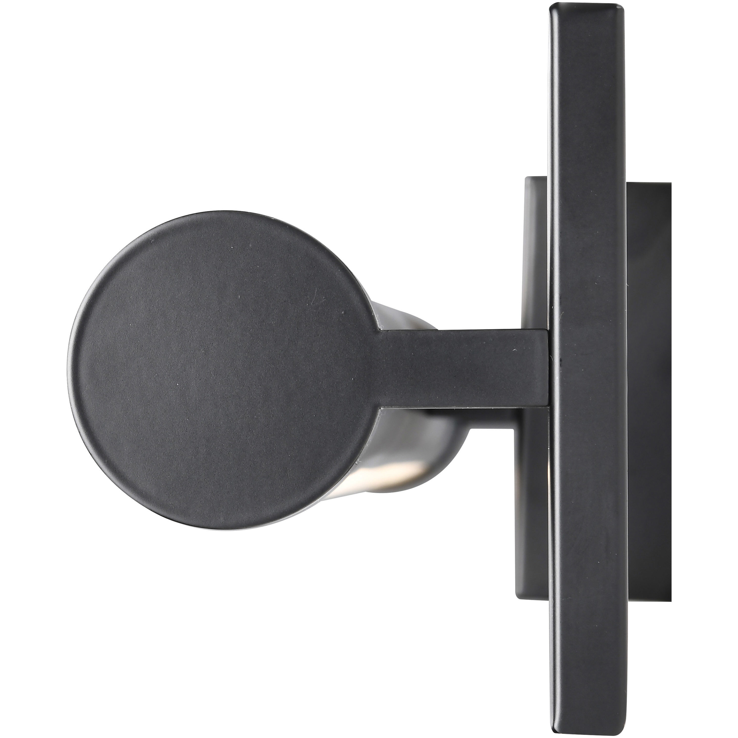 Canal LED 36 inch Matte Black Bath Vanity Light Wall Light