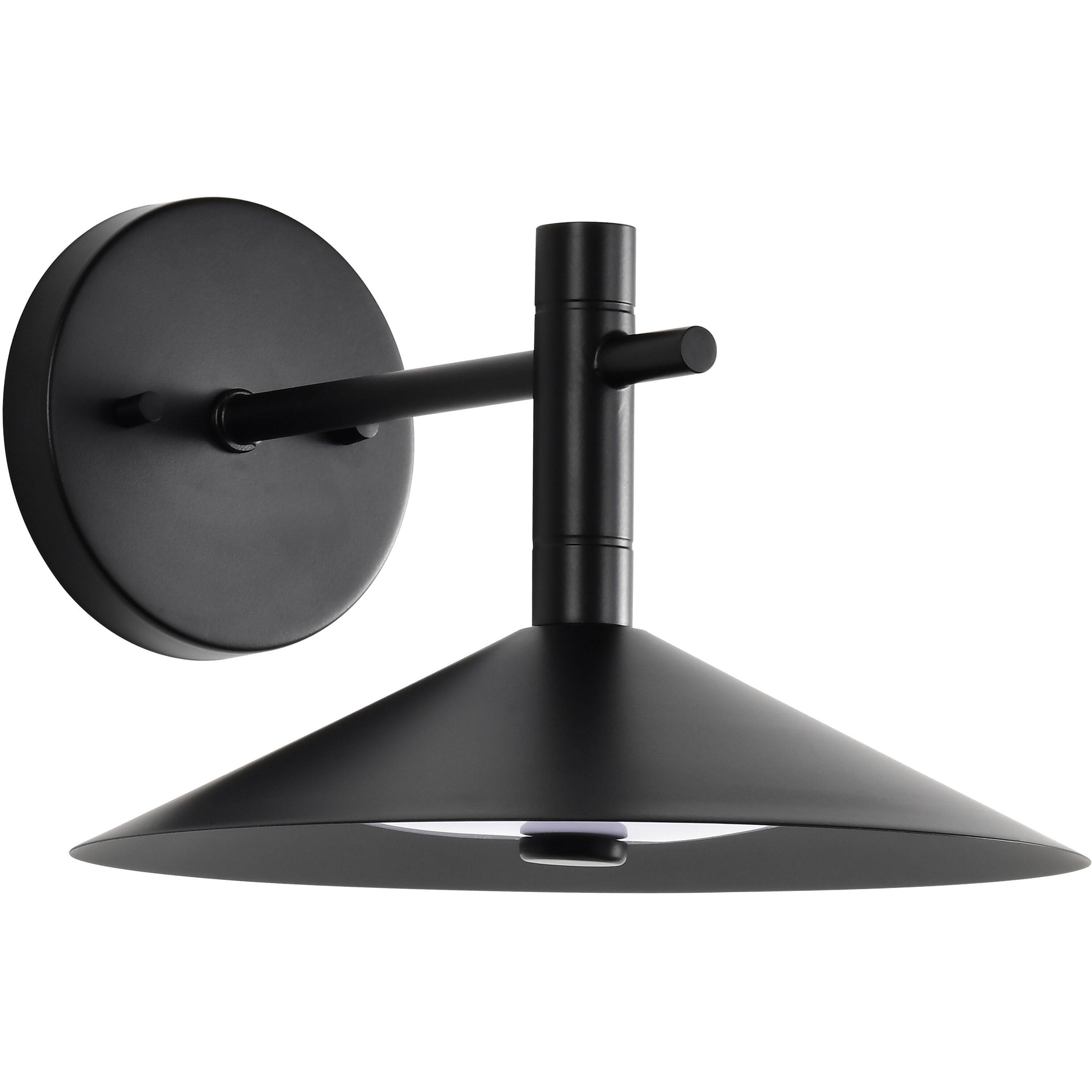 Corrine LED 9.88 inch Matte Black Vanity Light Wall Light