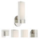 Bond LED 6 inch Polished Nickel Vanity Light Wall Light