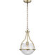 Amado 1 Light 10 inch Vintage Brass Pendant Ceiling Light