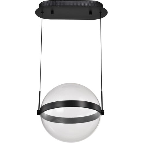 Arvada LED 12.63 inch Matte Black Pendant Ceiling Light