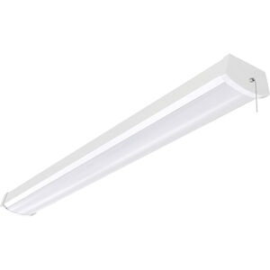 Brentwood LED 6 inch White Ceiling Wrap Ceiling Light, with Pull Chain