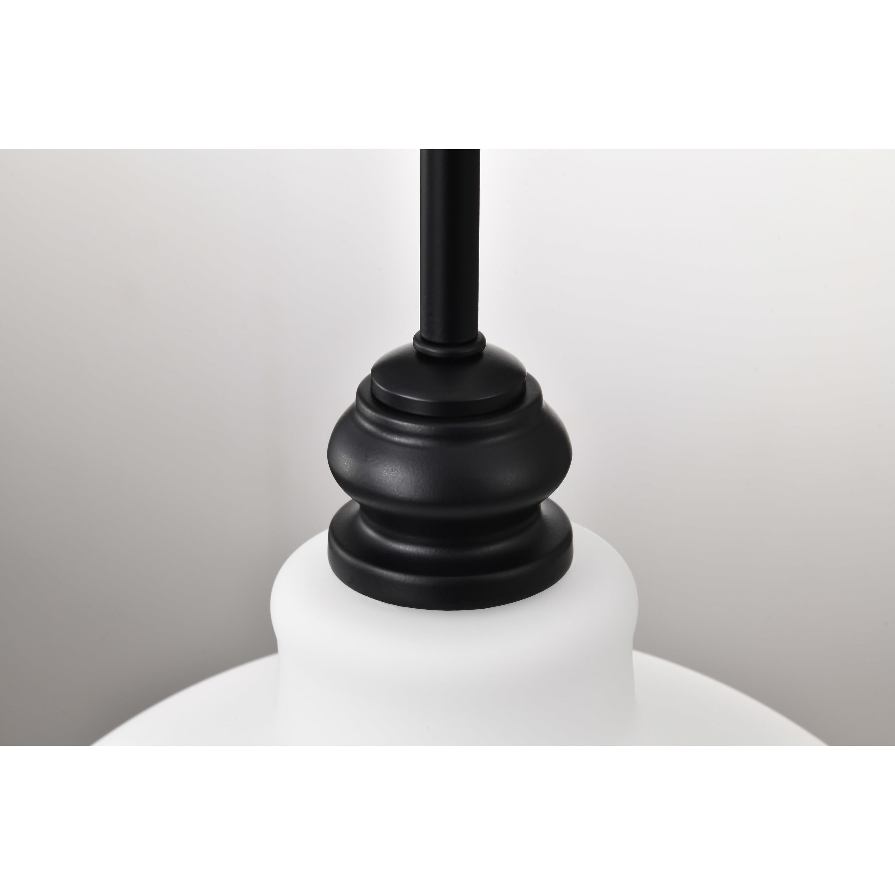 Russel 14 inch Matte Black Pendant Ceiling Light