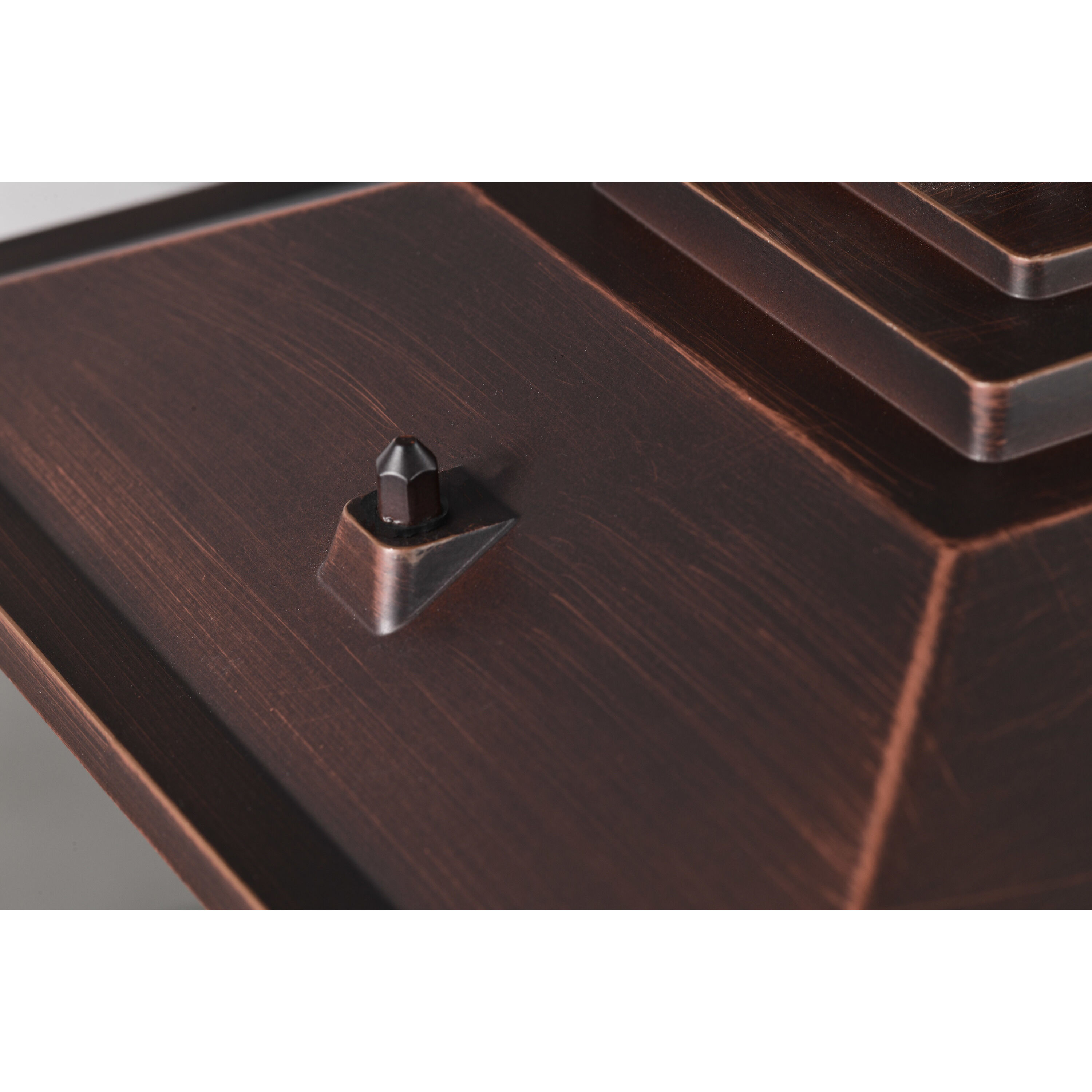 Cove Neck 16 inch Rustic Bronze Post Lantern, Large