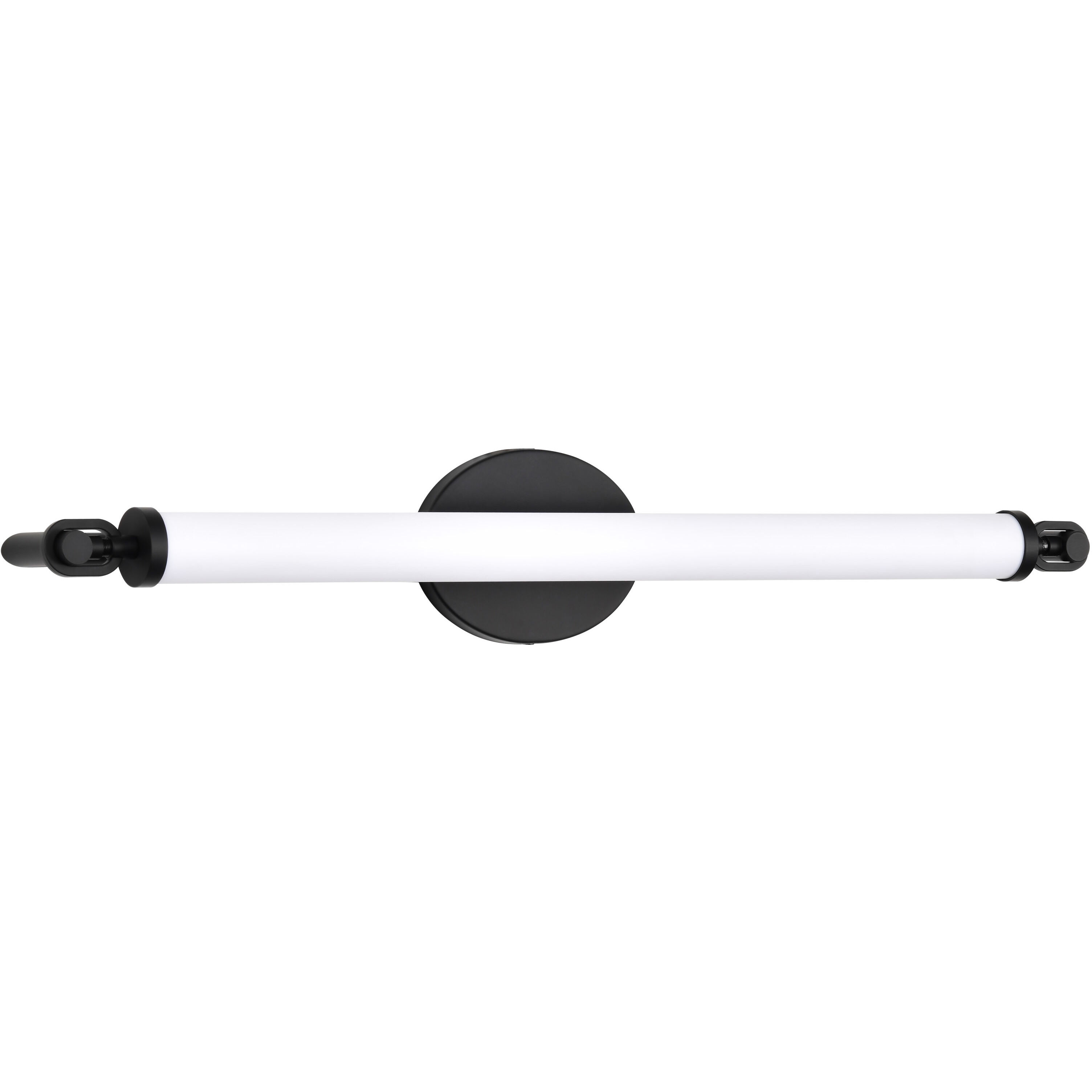 Edgeworth LED 27.75 inch Matte Black Vanity Light Wall Light