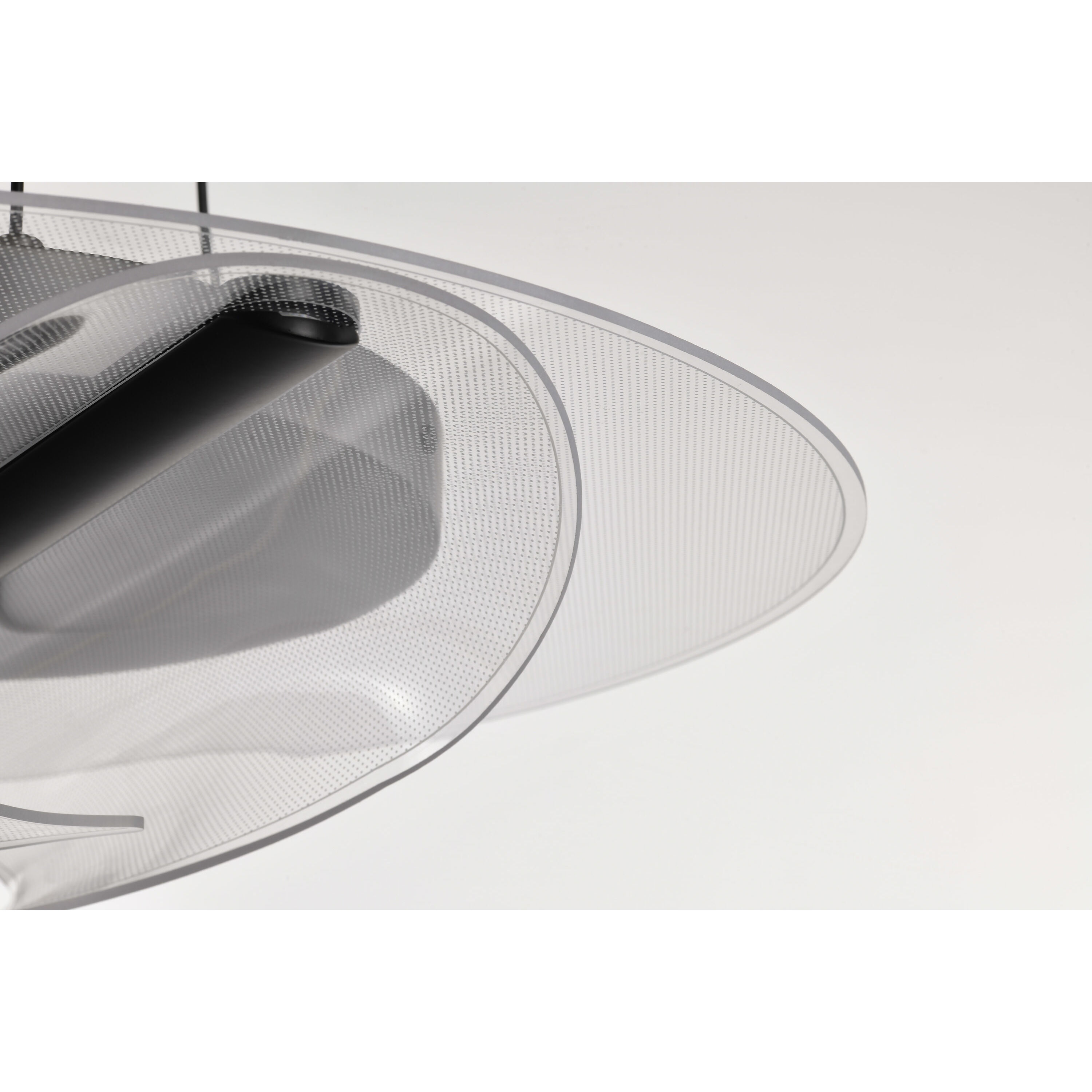 Geneva LED 17.75 inch Matte Black Pendant Ceiling Light