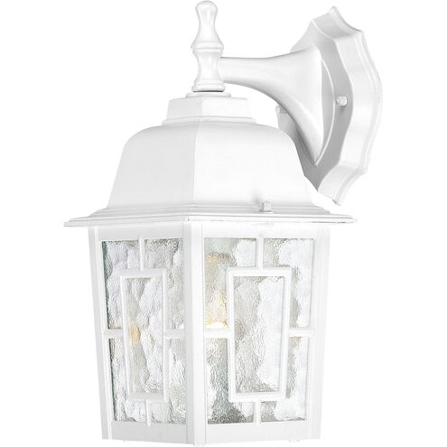 Banyan 1 Light 12 inch White Outdoor Wall Lantern