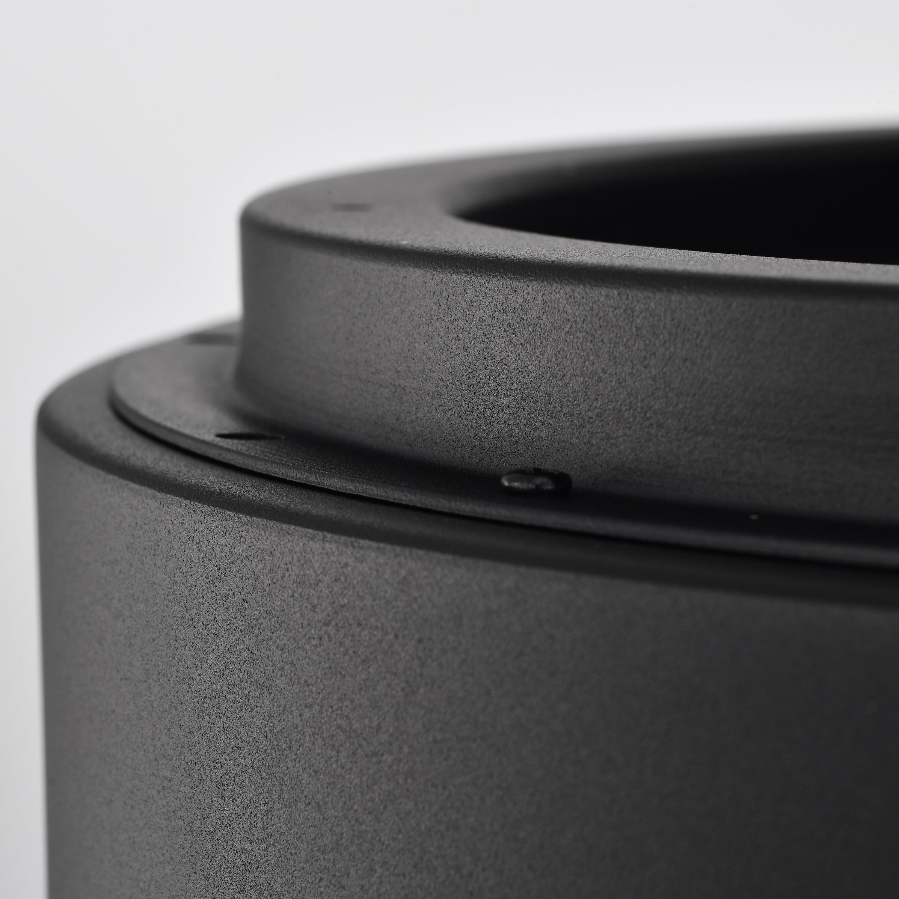 Orbit LED 18 inch Black Flush Mount Ceiling Light