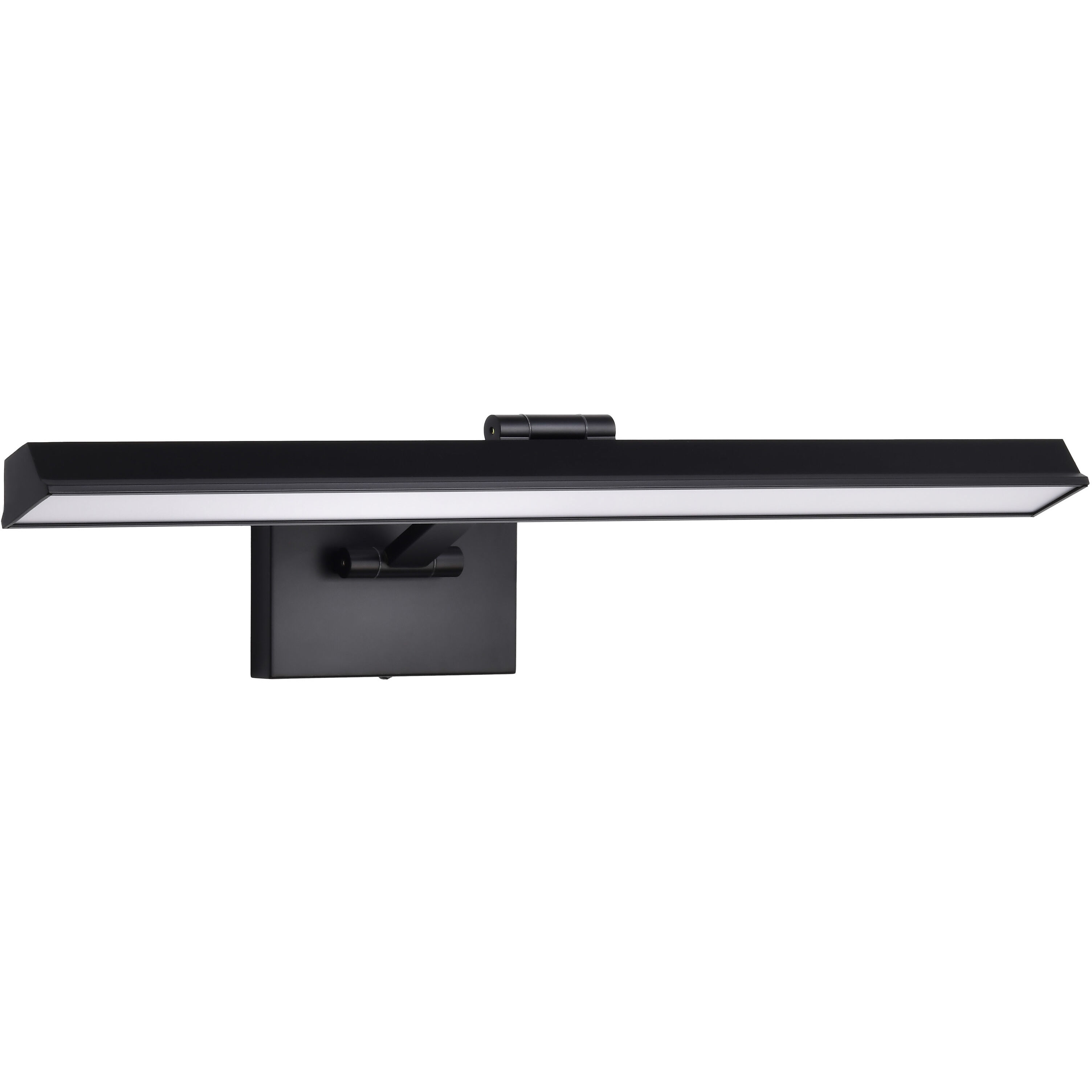 Hazel LED 24 inch Black Vanity Wall Light