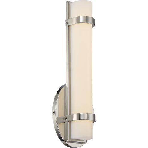 Slice LED 5 inch Polished Nickel ADA Wall Sconce Wall Light