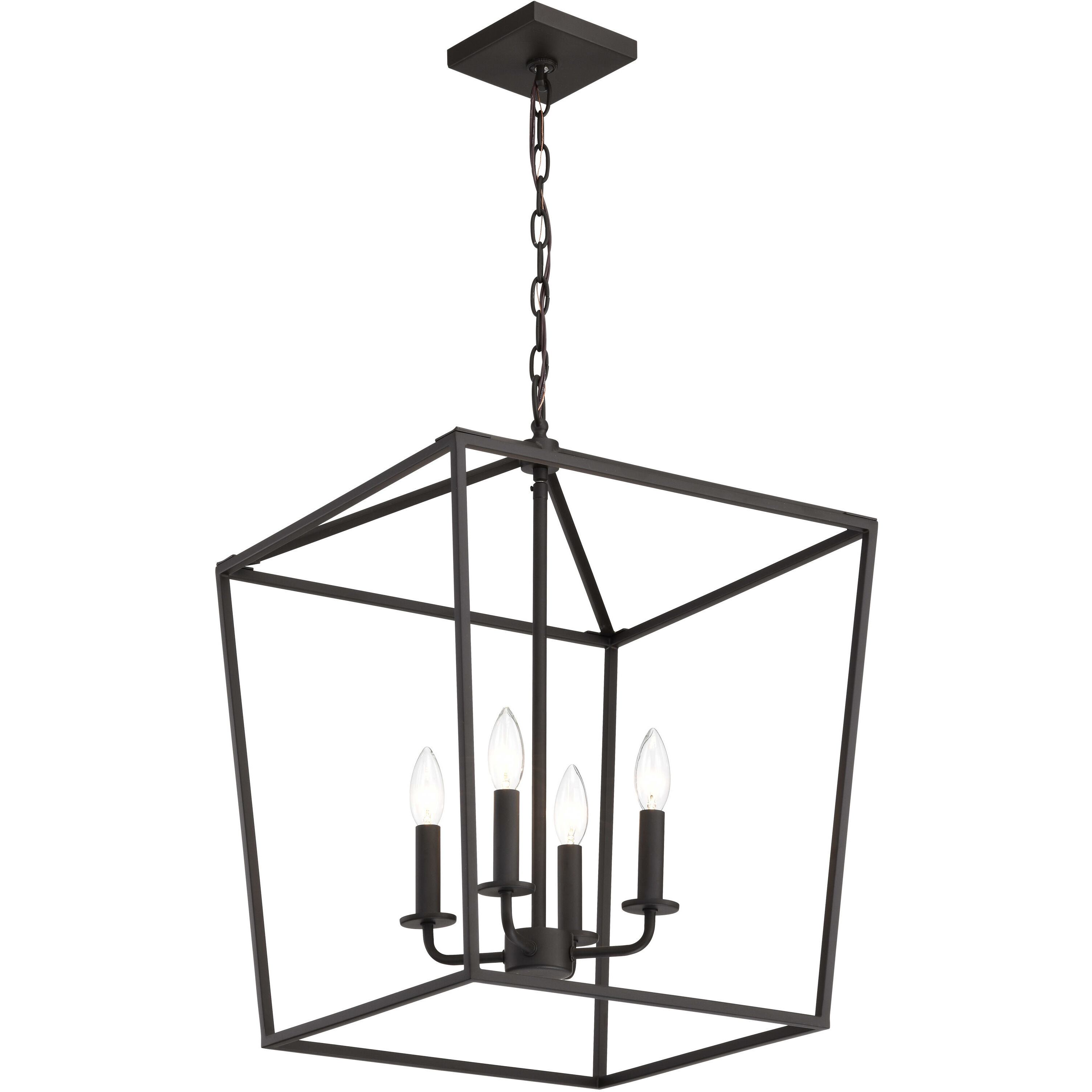 Emma 4 Light 20 inch Dark Bronze Pendant Ceiling Light