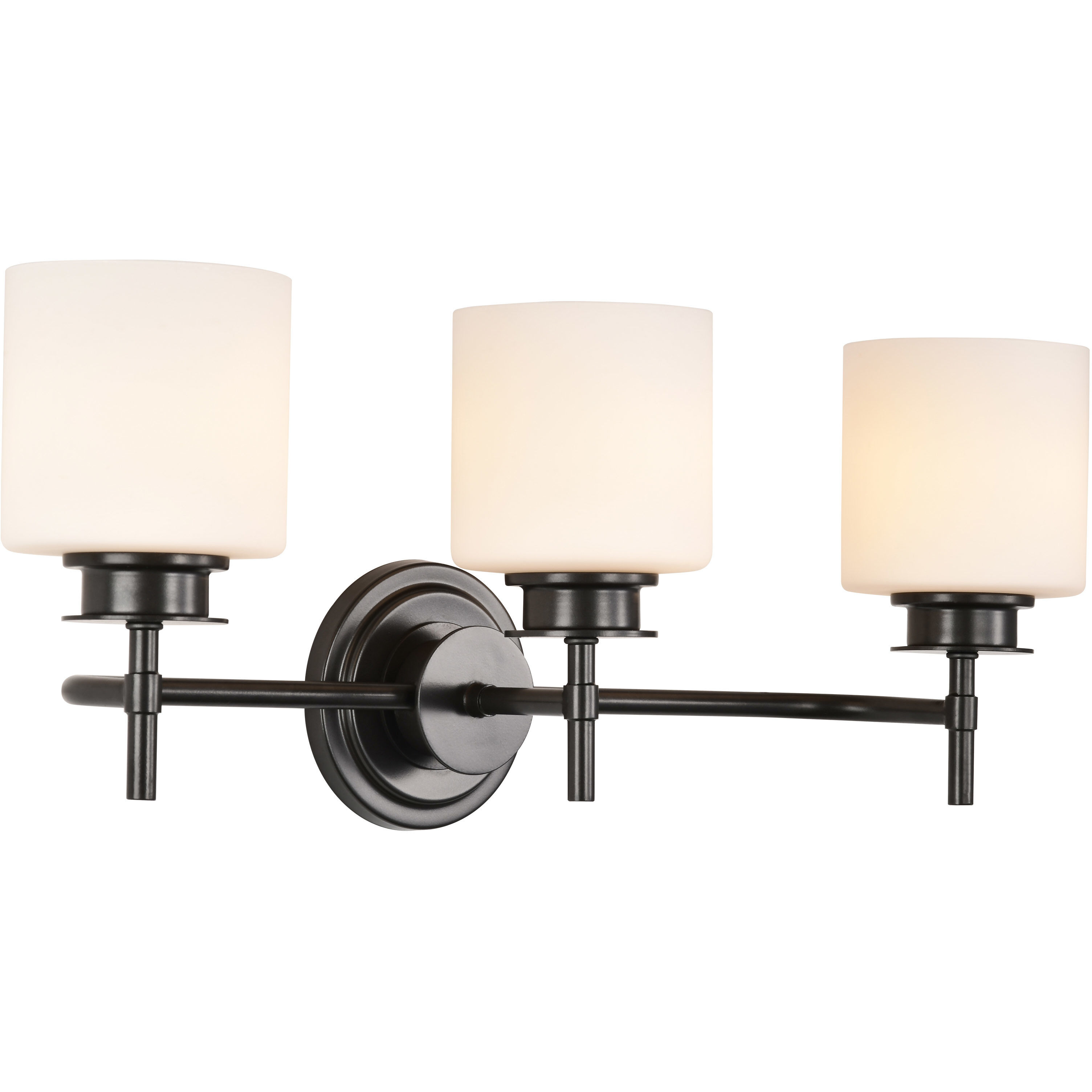 Warren 3 Light 24 inch Gun Metal Vanity Light Wall Light