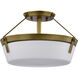 Rowen 3 Light 14.63 inch Semi-Flush Mount