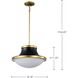 Lafayette 1 Light 18 inch Matte Black Pendant Ceiling Light