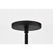 Aura LED 12 inch Matte Black Pendant Ceiling Light
